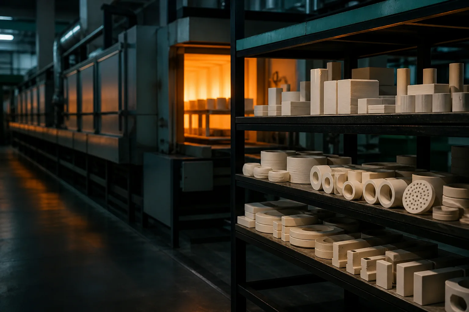 Firing electronic and industrial ceramics
